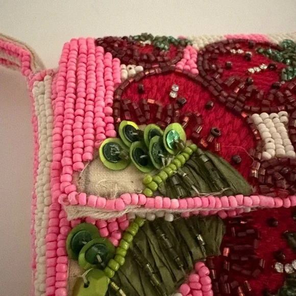 NWOT Anthropologie The Fiona Beaded Bag - Picture 13 of 14